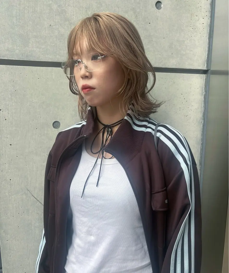 ミディアム 名古屋美容室 Sopiリナのヘアスタイル