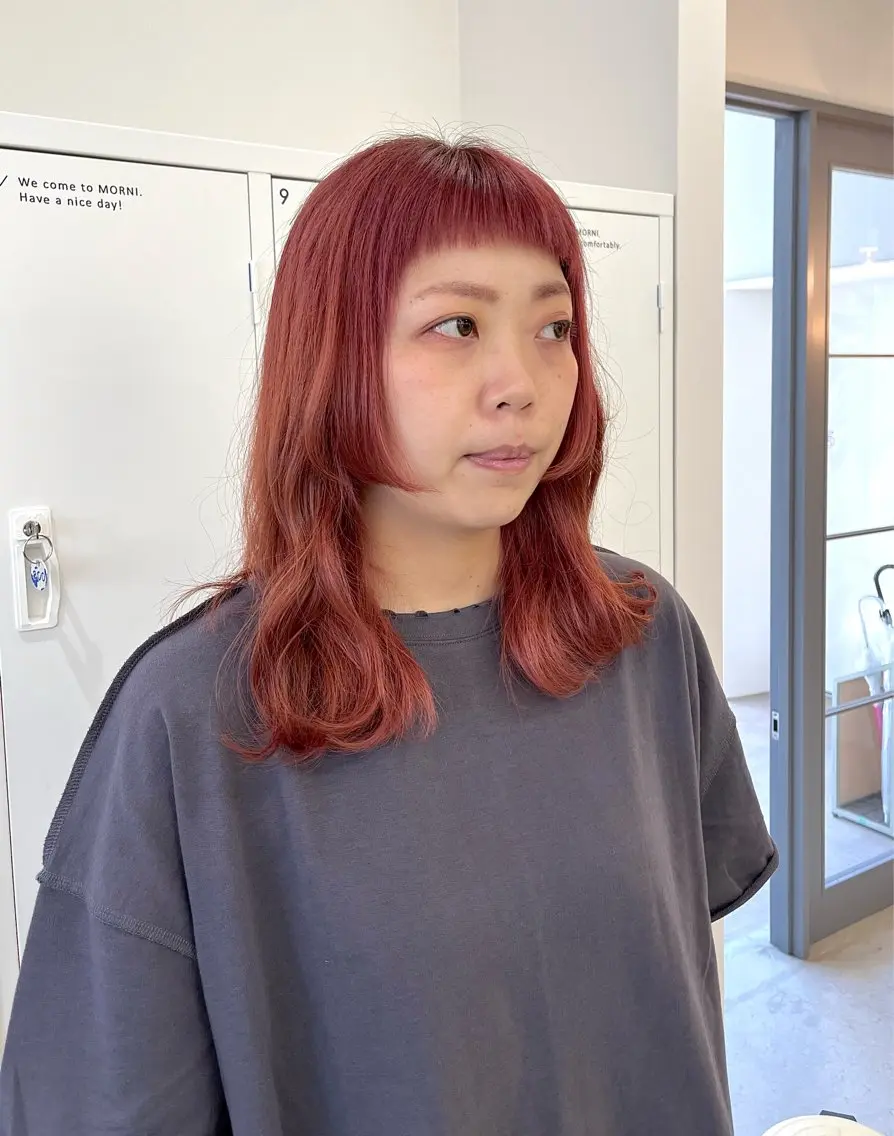 ロング カラー 神原 茉依🩰🪩のヘアスタイル