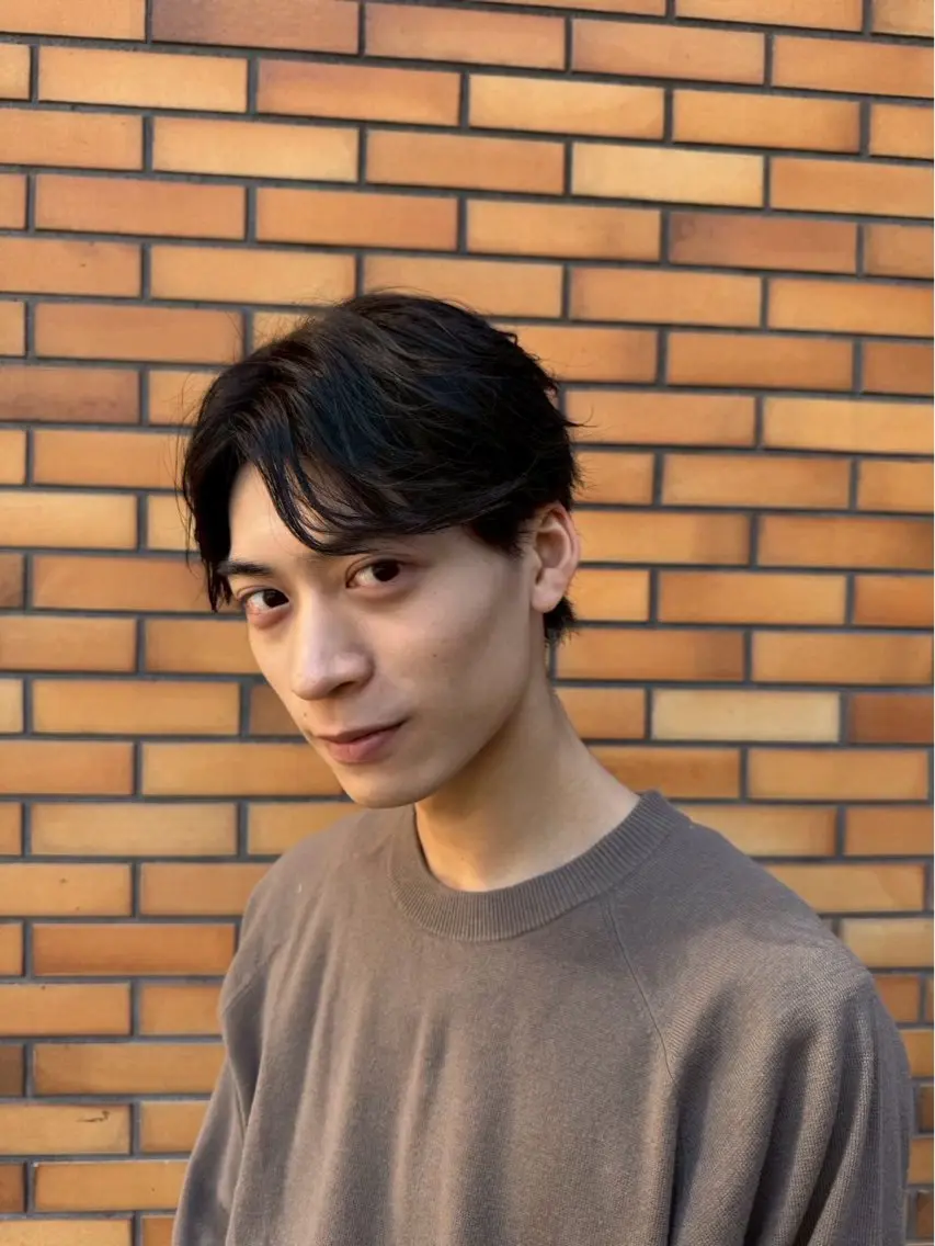 パーマ メンズ カット パーマ keany錦糸町 ハセベユウのヘアスタイル