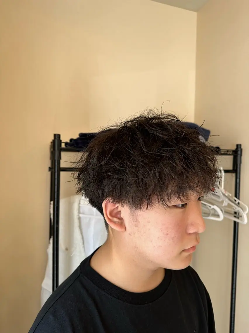 【メンズ限定】🔥カット＋パーマ＋トリートメント🔥の写真