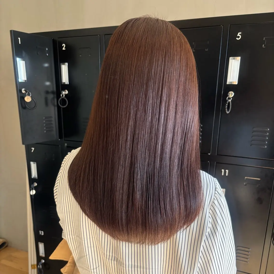 ロング カラー ブラウンカラー ヘアカラー モデル募集中！ 山口芽依のヘアスタイル