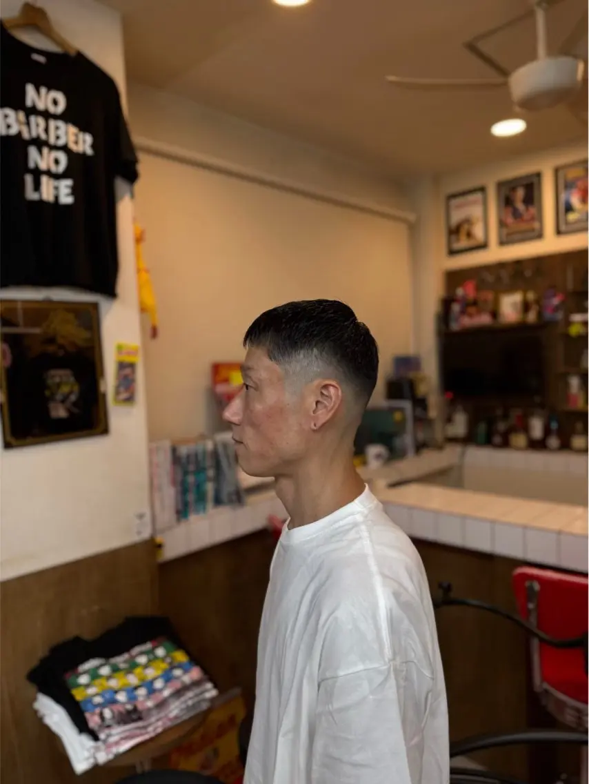 ショート 加藤 聖也のヘアスタイル