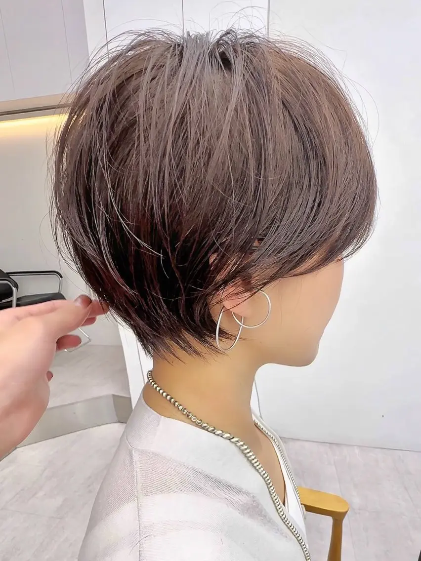 ショート カット てらしぃ /名古屋美容師のヘアスタイル