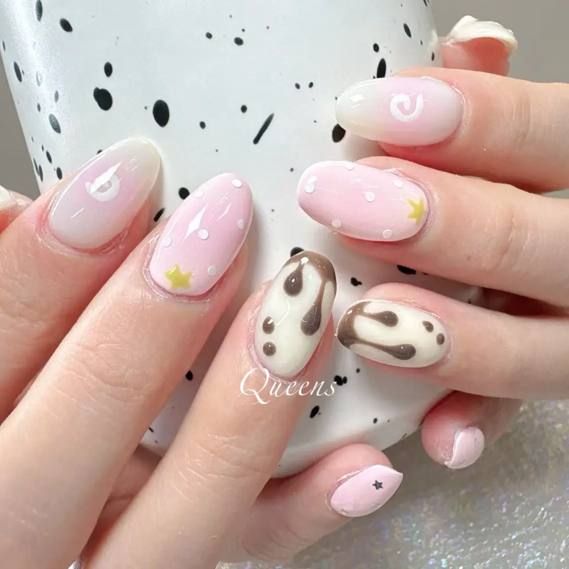 ネイル ハンドネイル Queen's ゆなのネイルデザイン
