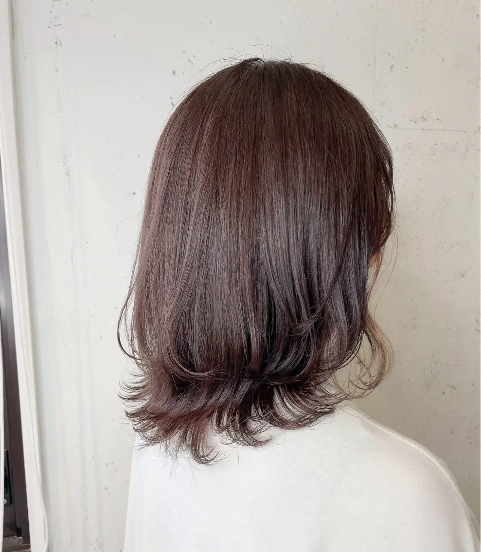 ショート カラー 透明感カラー🎀／ 寒色カラー／マツエクのヘアスタイル