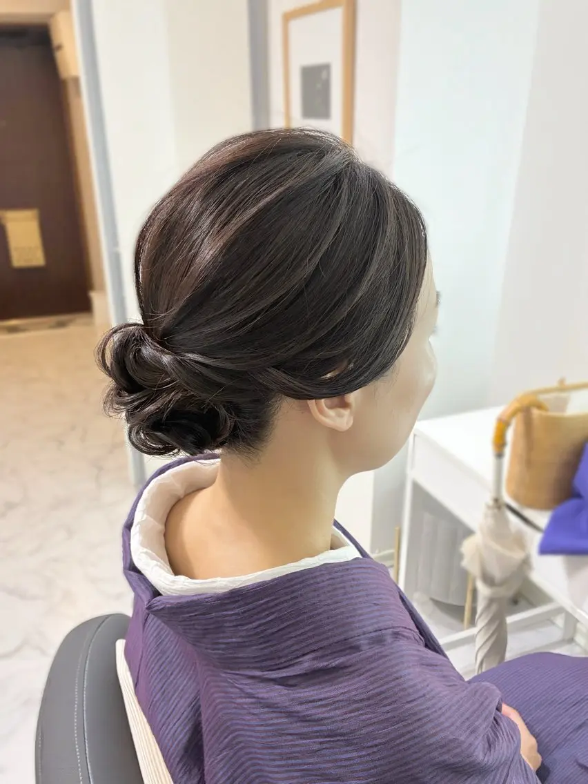 セミロング ヘアアレンジ ヘアセット ヘアセット専門店 Rのその他イメージ