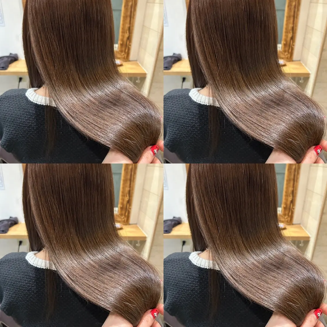 ロング カラー レイヤーカット/ 縮毛矯正🇰🇷早坂のヘアスタイル
