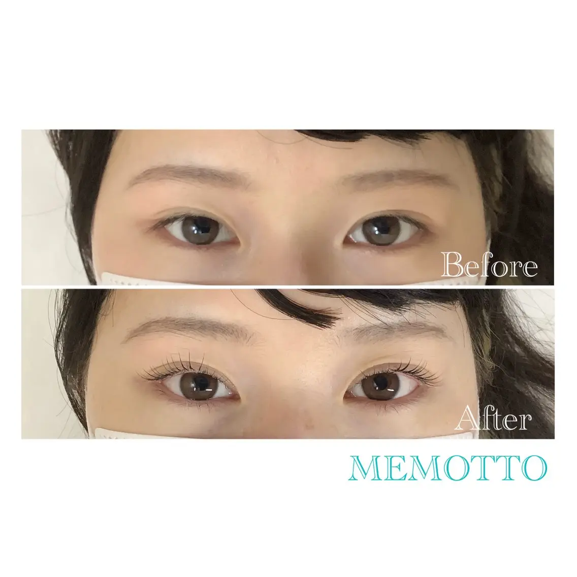 マツエク・マツパ 一重×まつ毛パーマ マツパ MEMOTTO CHIHIROのマツエク・マツパデザイン