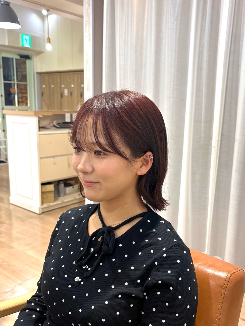 ショート カット 金山/ショート・ボブ モデル　kokonoのヘアスタイル
