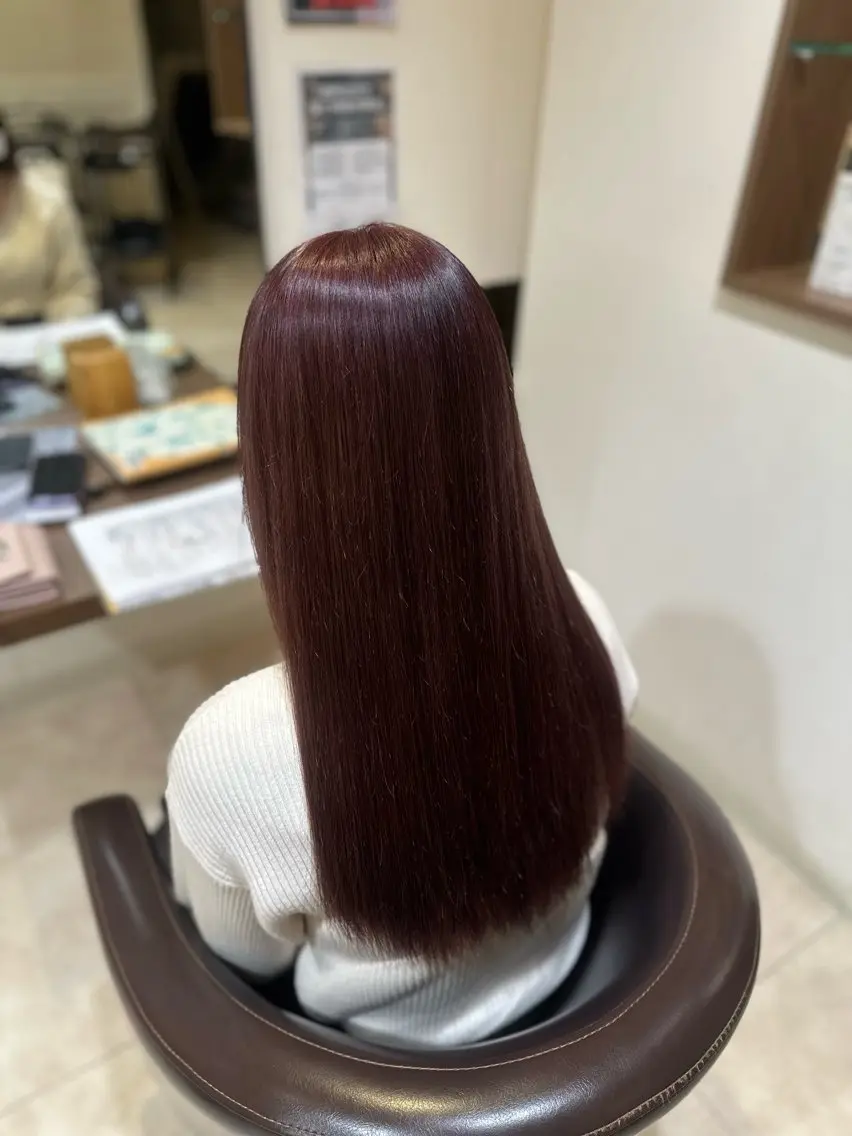 ロング カラー oasis un アンドウチヒロのヘアスタイル