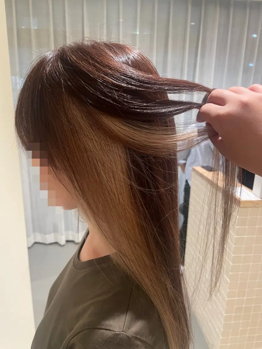 《平日限定》イヤリングカラー［トリートメント付き］☆ご予約はリクエストからお願いします✨️の写真