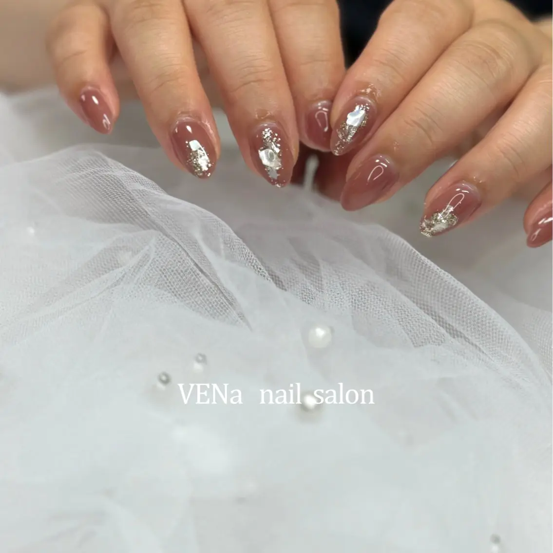 ネイル フットネイル ワンカラーネイル VENa eye＆ nail salonのマツエク・マツパデザイン
