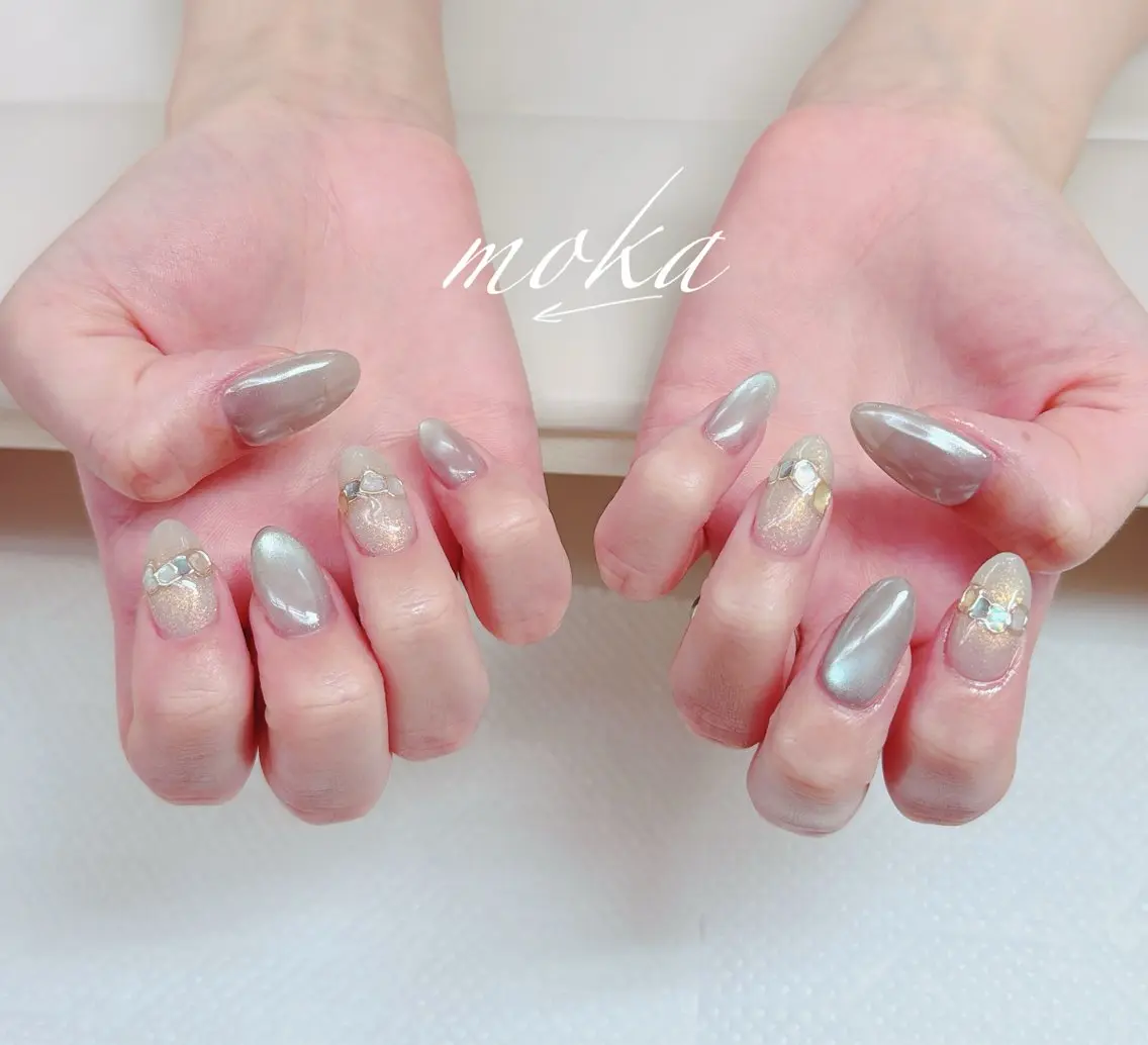 ネイル 胡蝶蘭レディースサロ ンNailMOKAのネイルデザイン