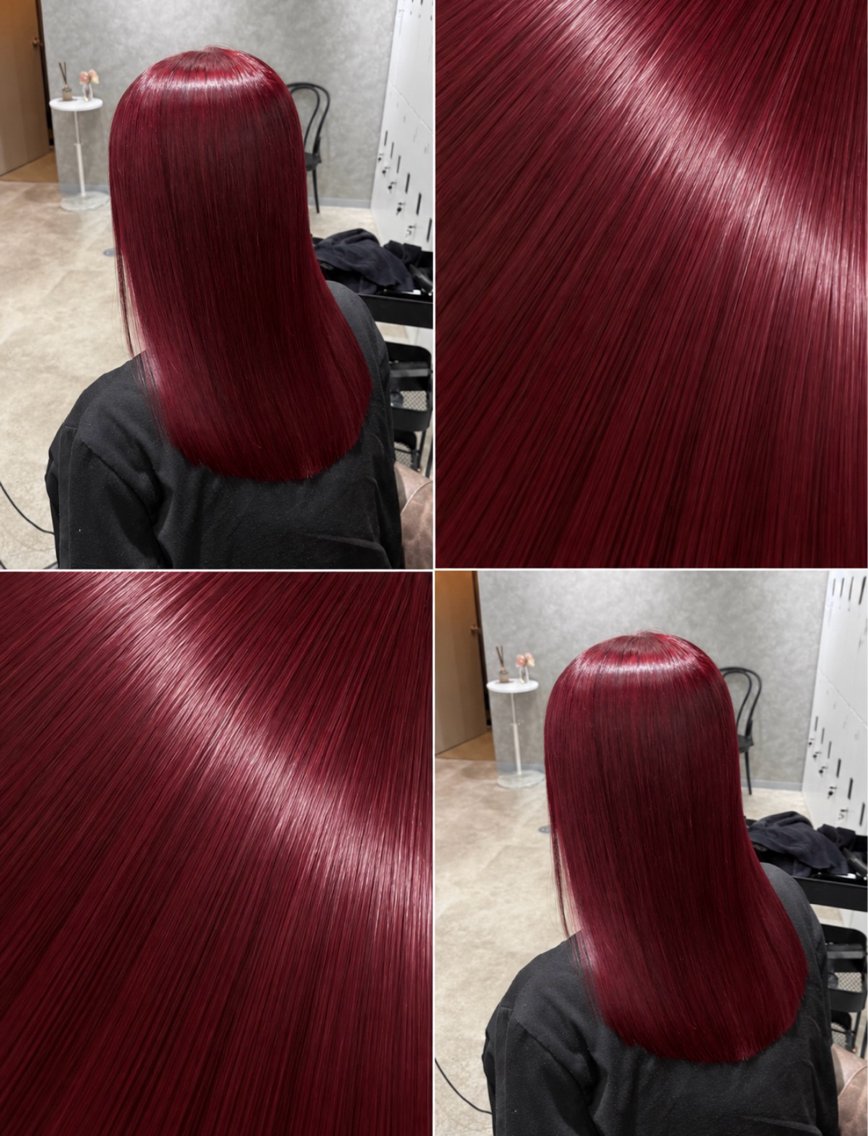 ロング カラー 色落ちまで盛れる 💟まなみのヘアスタイル