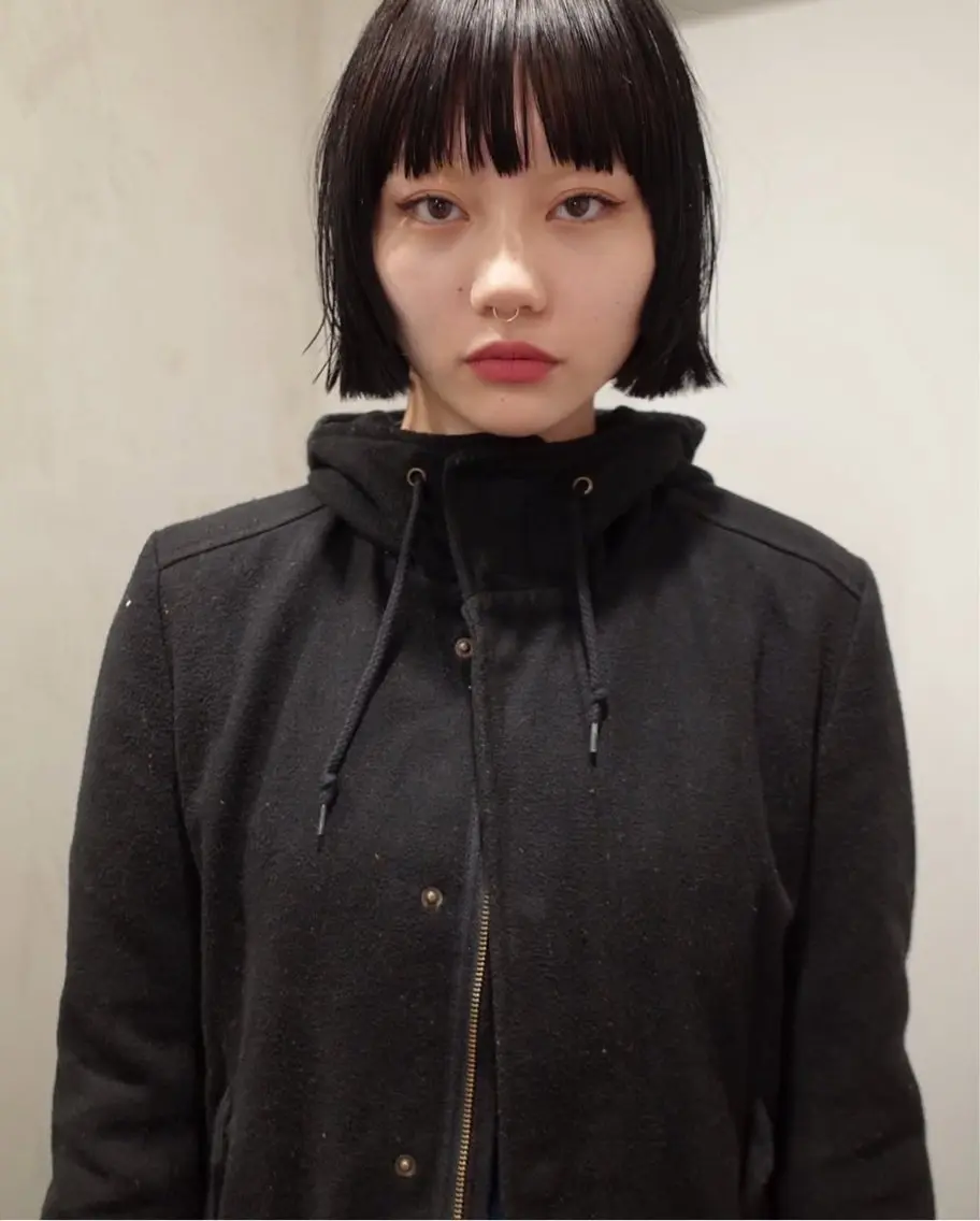 パッっと！✨ボブカットの写真