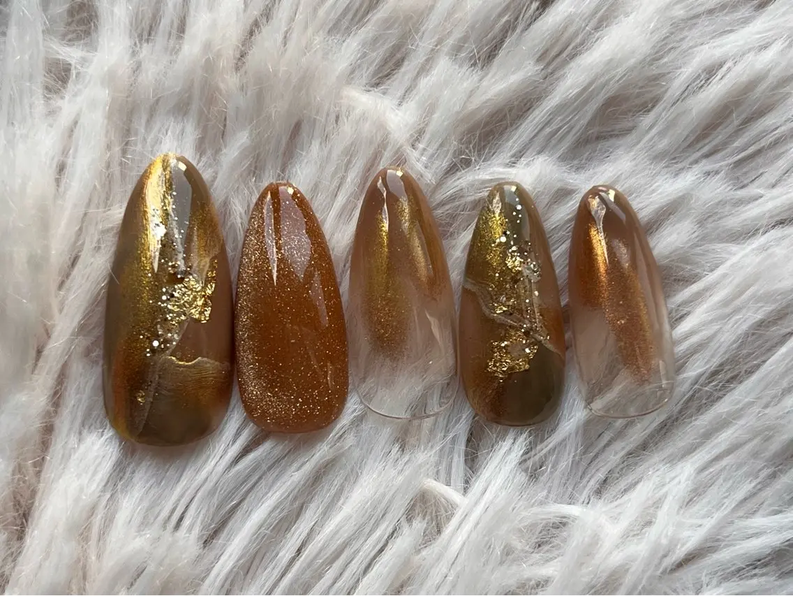 ネイル ニュアンスネイル 冬ネイル RIONnail Yurikaのネイルデザイン