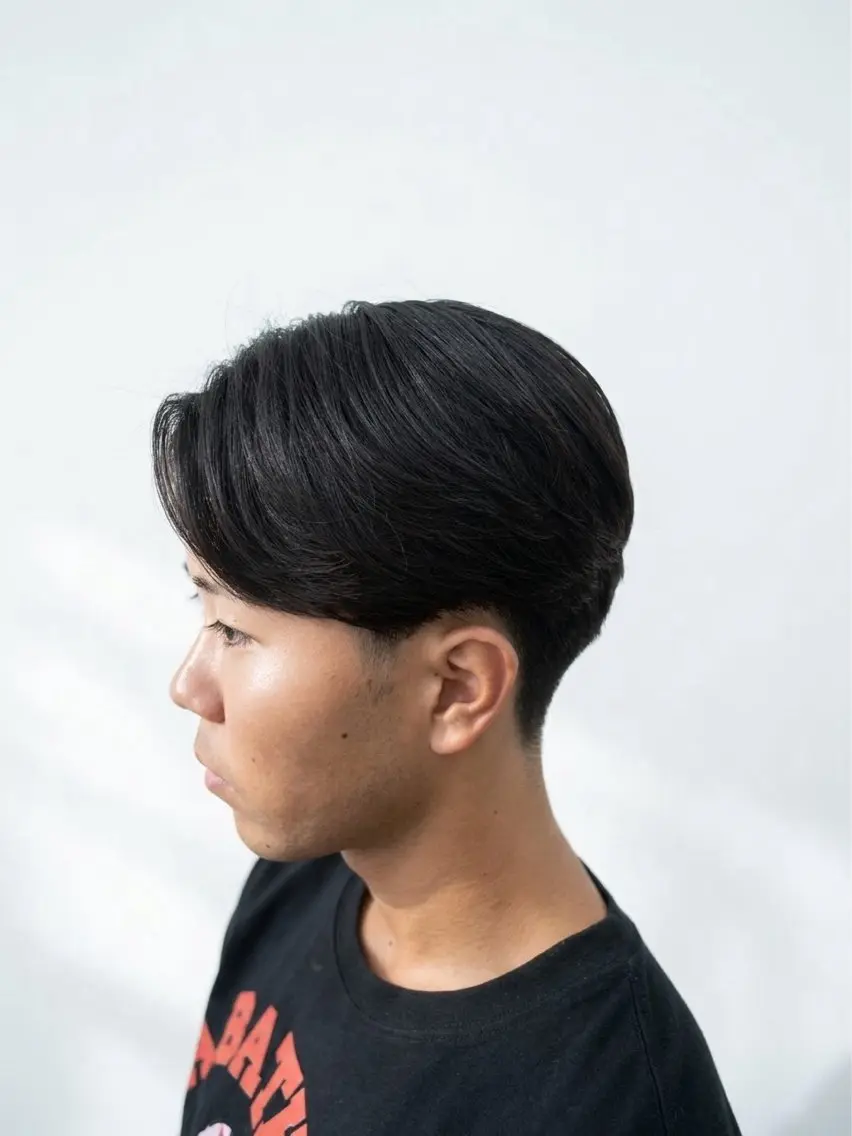 【メンズ限定】曲がる縮毛矯正+カット+眉カット付きシェービング+シャンプー+セット(※必須口コミ)の写真