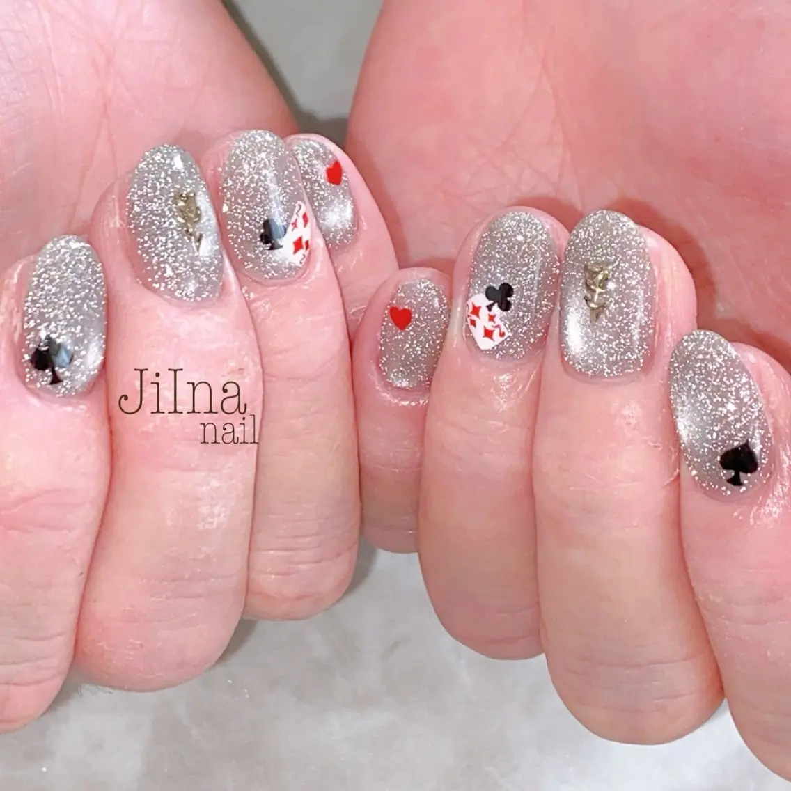 ネイル 持ち込み JiIna nailのネイルデザイン