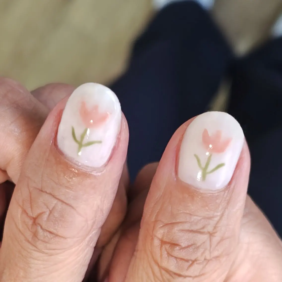 ネイル 春ネイル ハンドネイル felicita fumi🩷のネイルデザイン