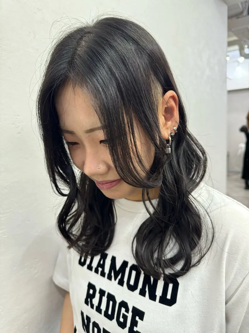 ミディアム CLUTCHmuk. AIRI／完全個室のヘアスタイル