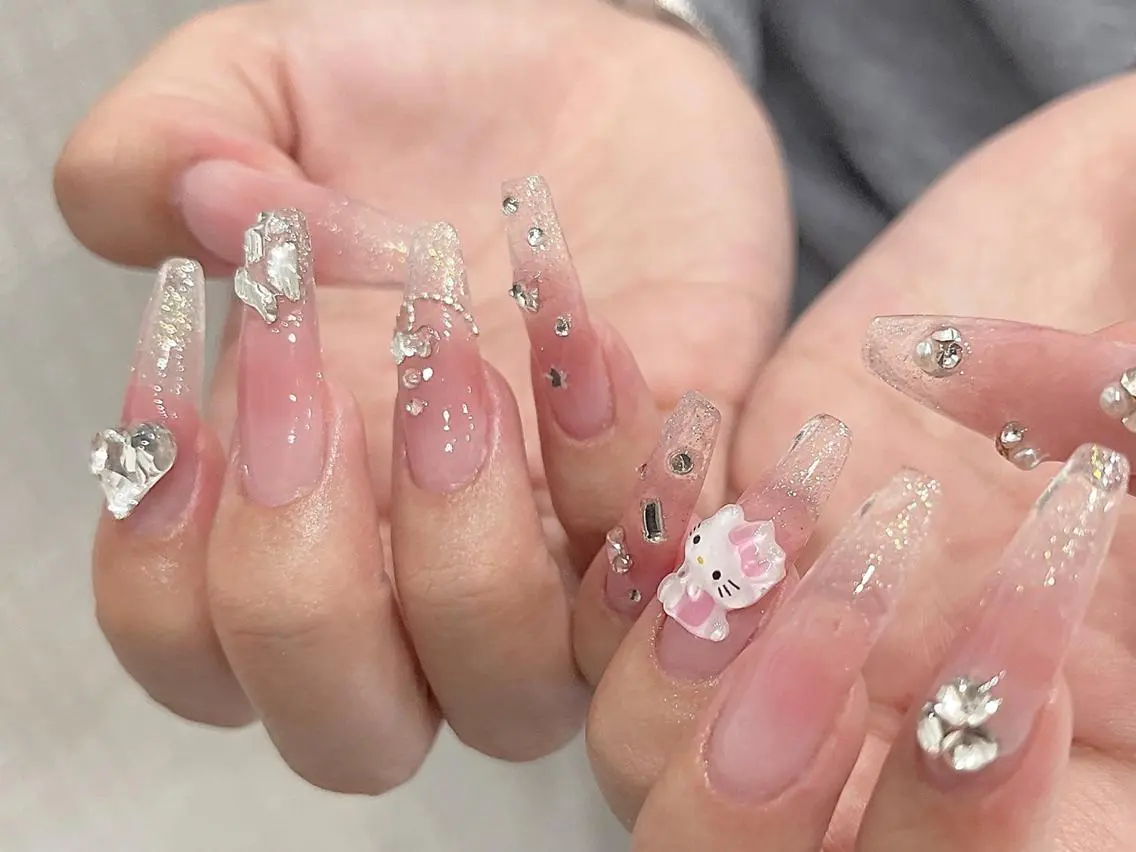 ネイル 持ち込み 🎀cute nail🎀トレンドのネイルデザイン