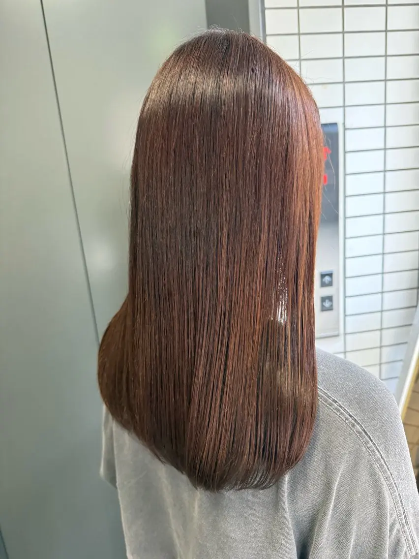 ロング カラー ヘアカラー トリートメント 🎀Eyelash/ 暖色カラー🎀ゆうなのマツエク・マツパデザイン