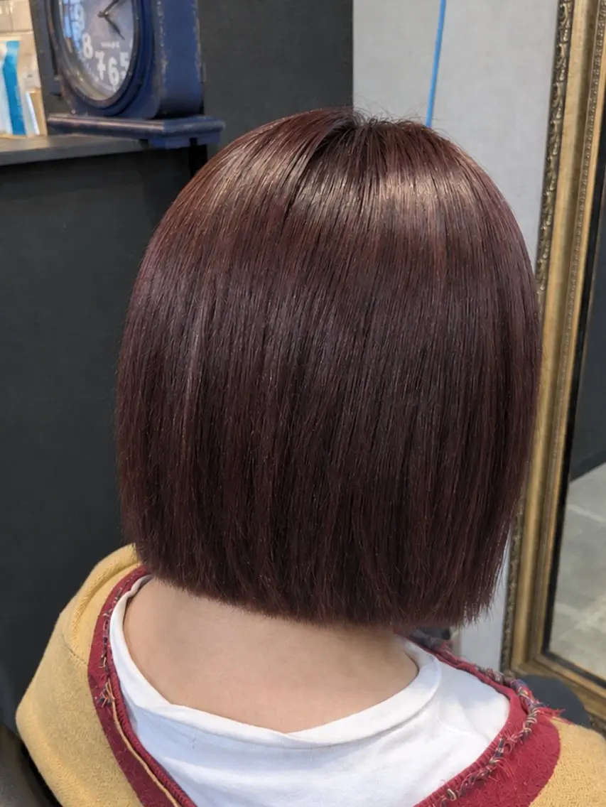 ミディアム Jr.stylist ひろのヘアスタイル