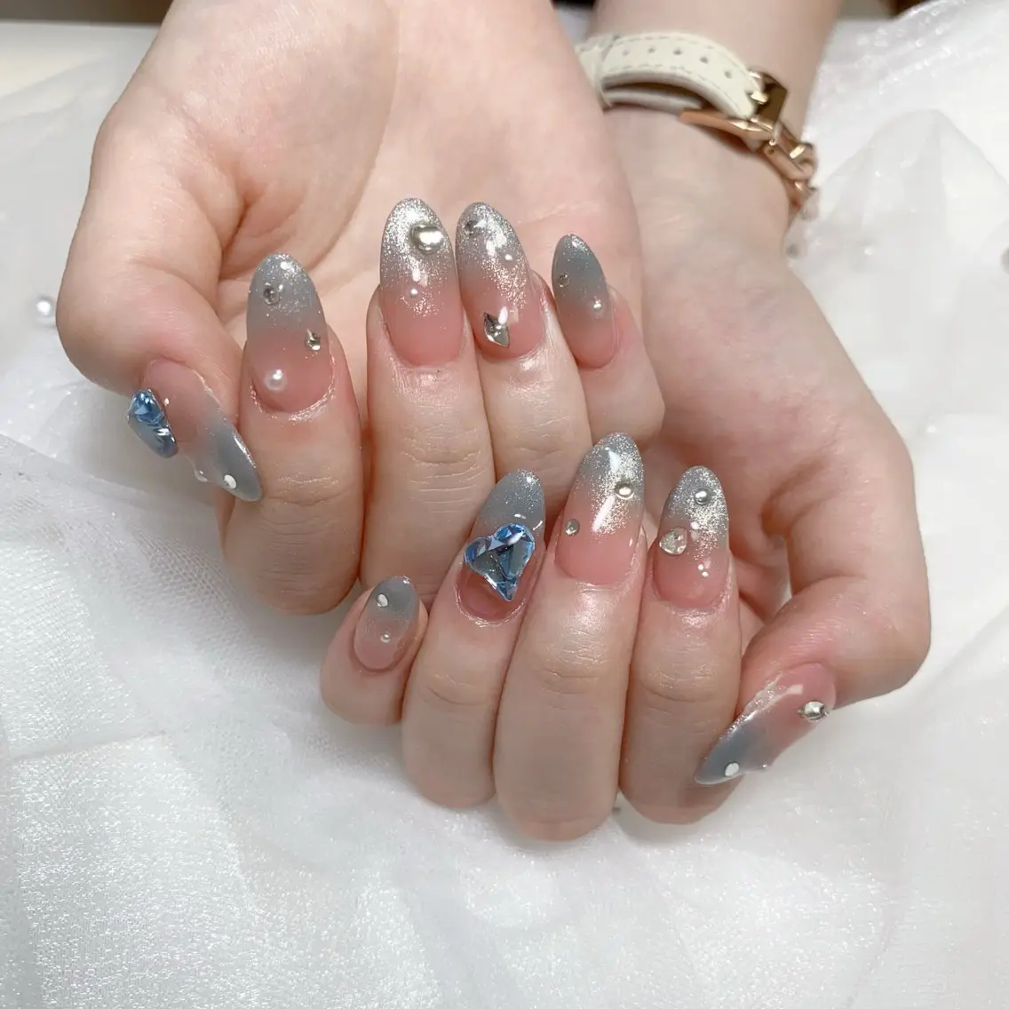 メンズ ネイル 持ち込み ハンドネイル Nail salon 木にいるのネイルデザイン