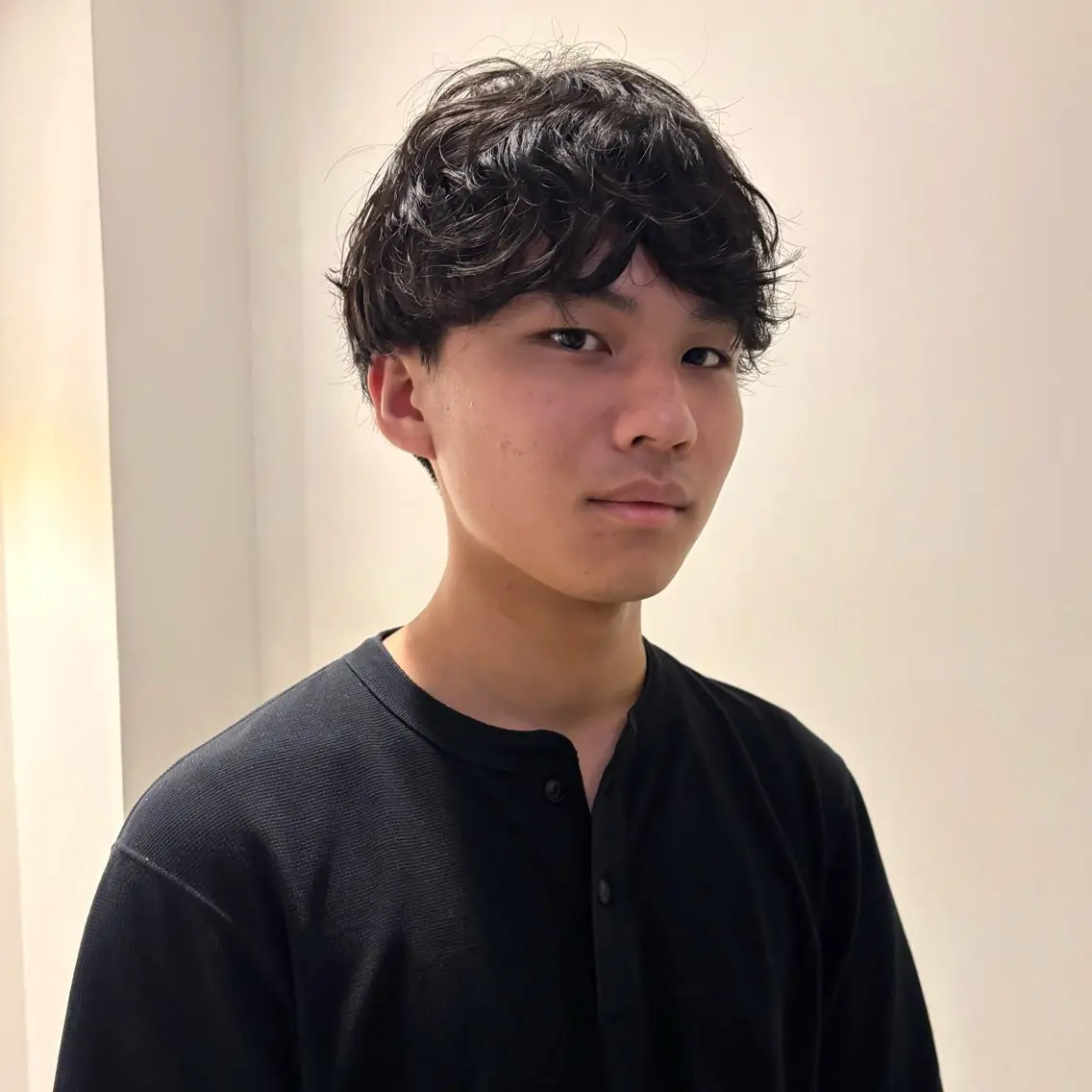 パーマ メンズ 柴田 きらりのヘアスタイル