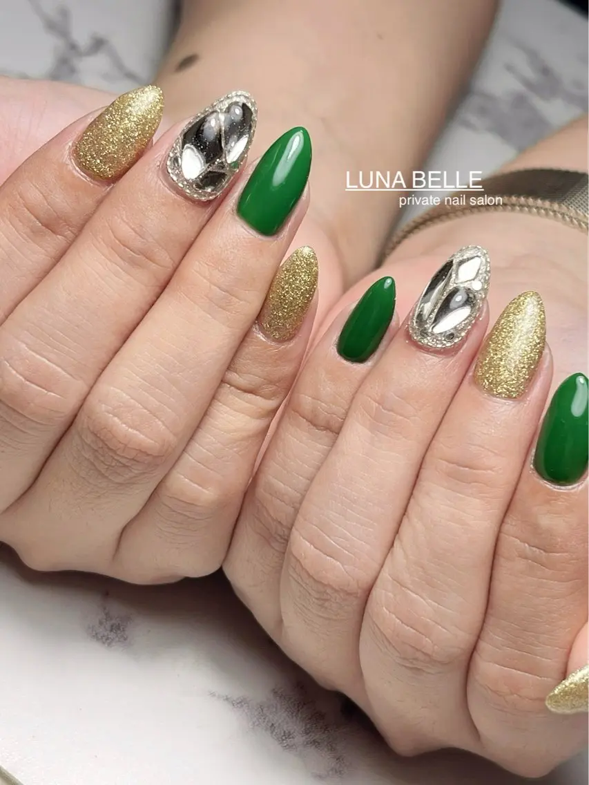 ネイル ワンカラーネイル ハンドネイル LUNA BELLEのネイルデザイン