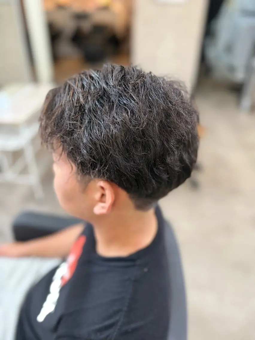 パーマ メンズ 山村 みはるのヘアスタイル