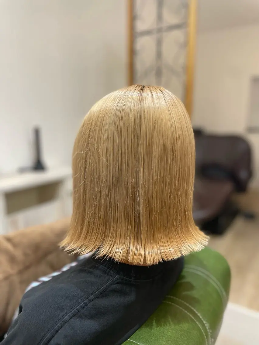 ミディアム 外ハネヘア 山本 将也のヘアスタイル