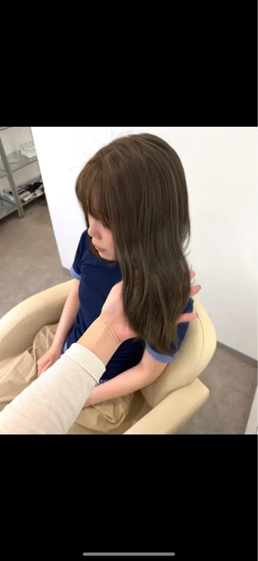 ミディアム ume yuraのヘアスタイル