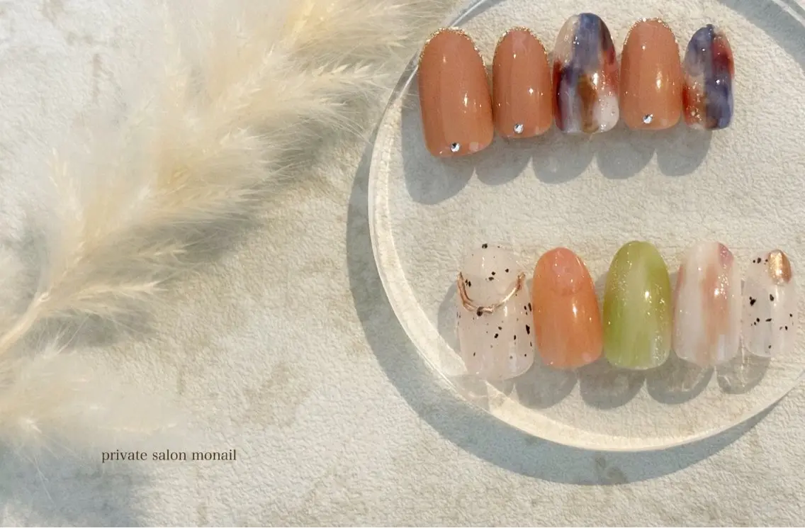 ネイル ハンドネイル nail salon monailのネイルデザイン
