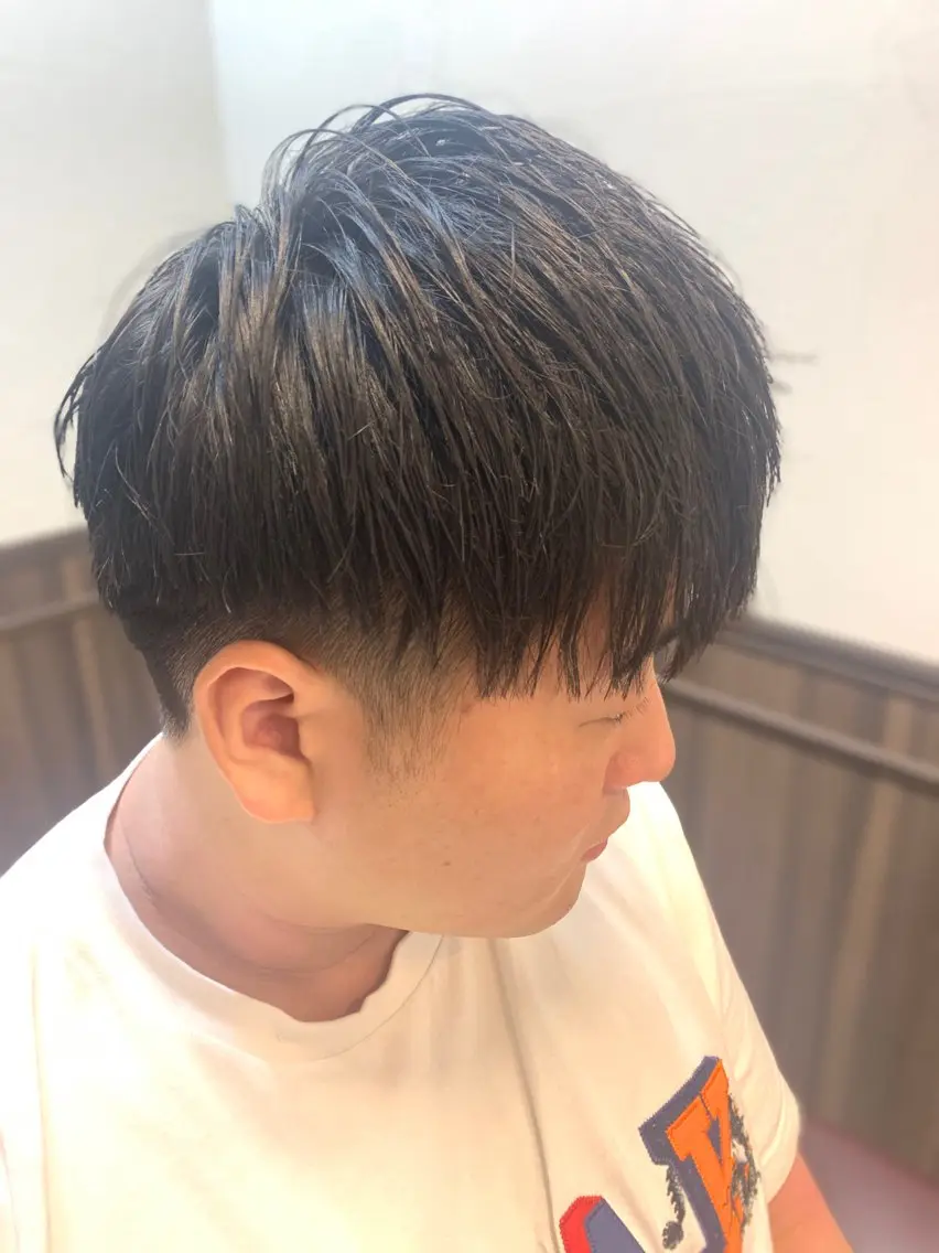 メンズ men's特化 理美容師いさかのヘアスタイル