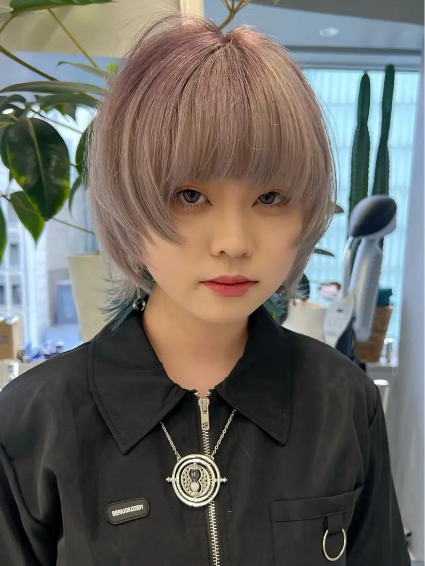 ミディアム カラー カット ヘアカラー トリートメント ヘッドスパ 最高級髪質改善🥇 小玉美菜のヘアスタイル