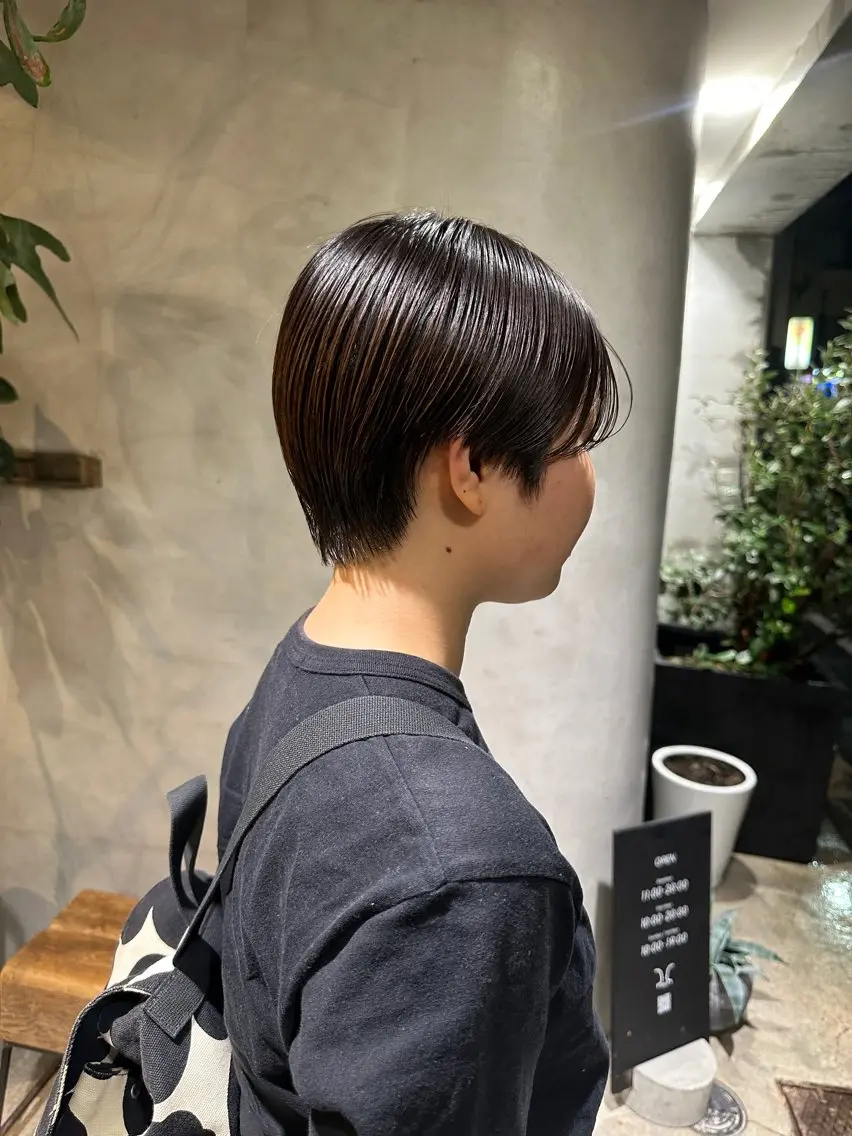 ショート 森田楓乃/上前津/ 大須/ブリーチカラーのヘアスタイル