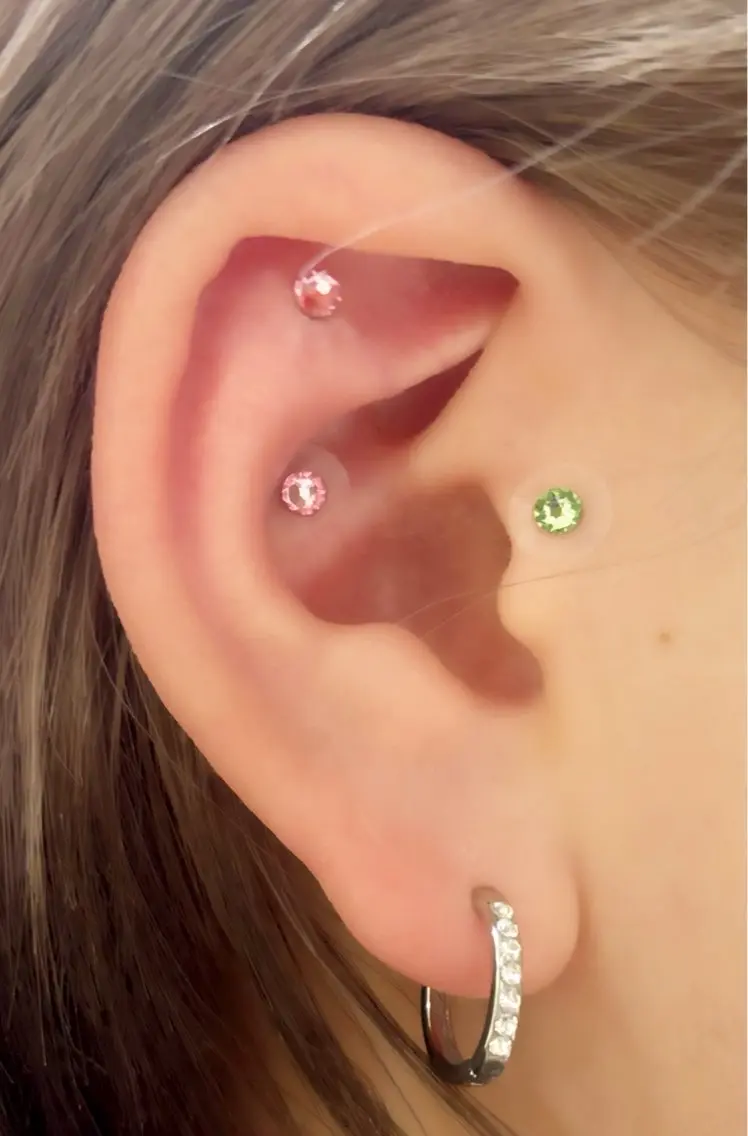 【👂耳ツボジュエリー💎】 片耳5Peace✌️+耳マッサージ付きの写真