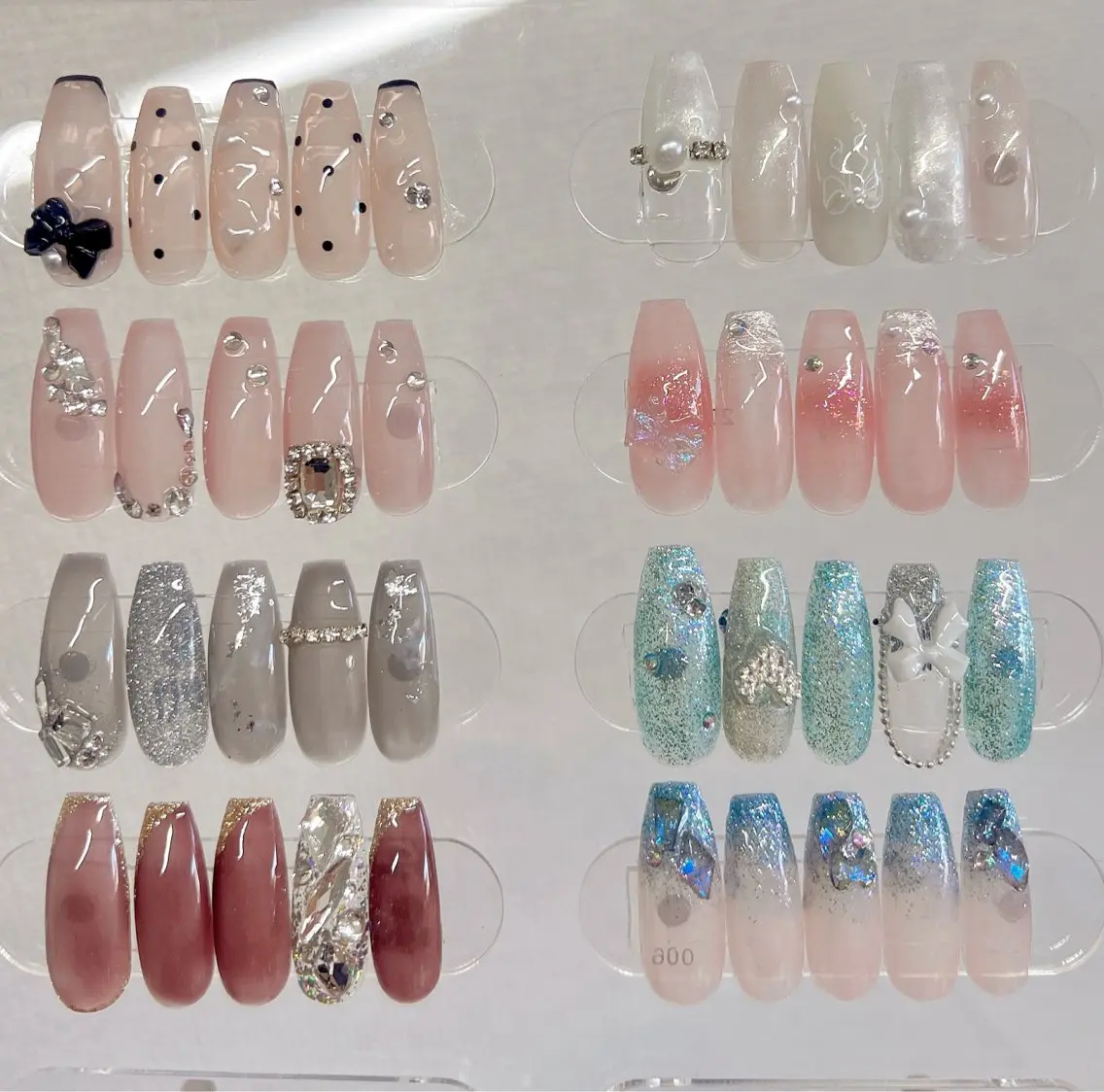 ネイル ワンホンネイル ハンドネイル bijou nails　蓮のネイルデザイン