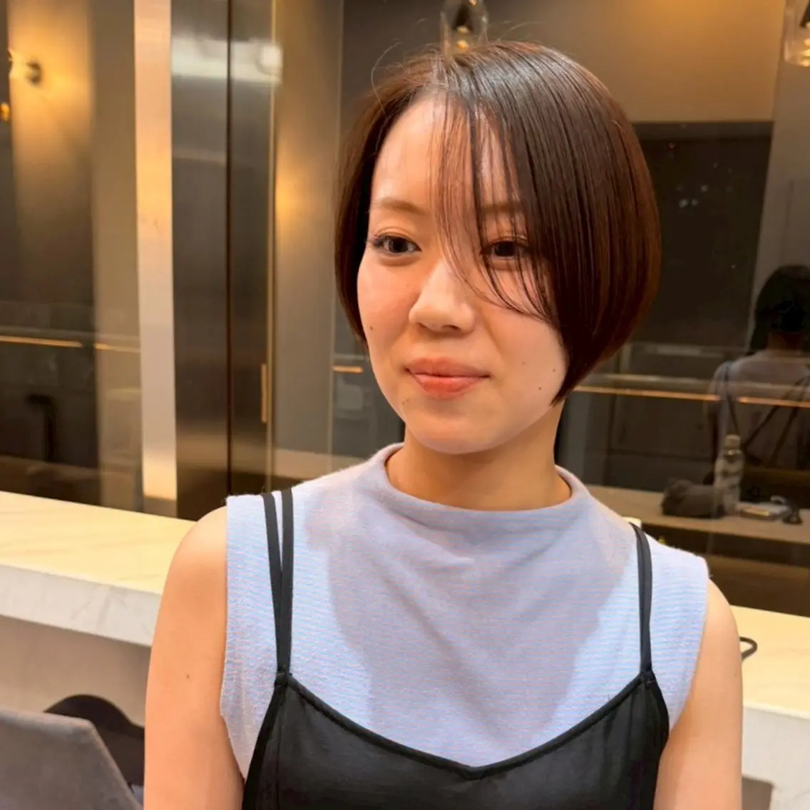 ショート ショートヘア 中高下 由真 ◎モニター様価格のヘアスタイル