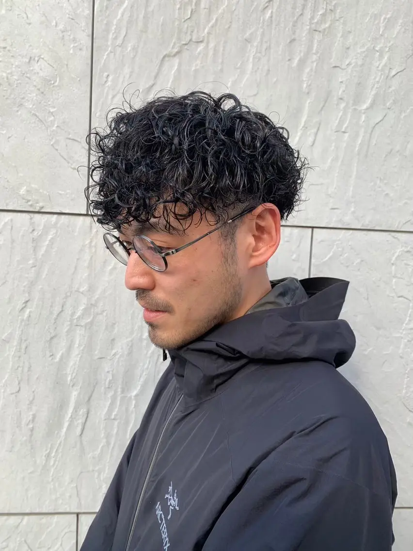 パーマ メンズ カット パーマ パーマ支持率No.1 ❤️🔥安成弾のヘアスタイル
