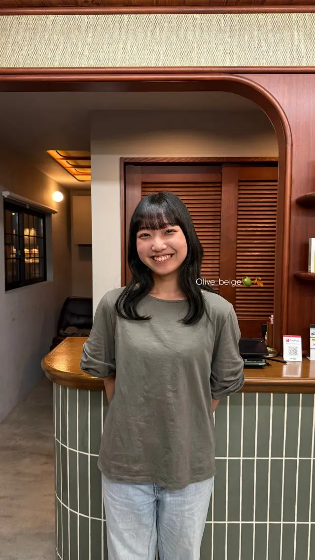 透明感カラー＋2step トリートメント🫧の写真