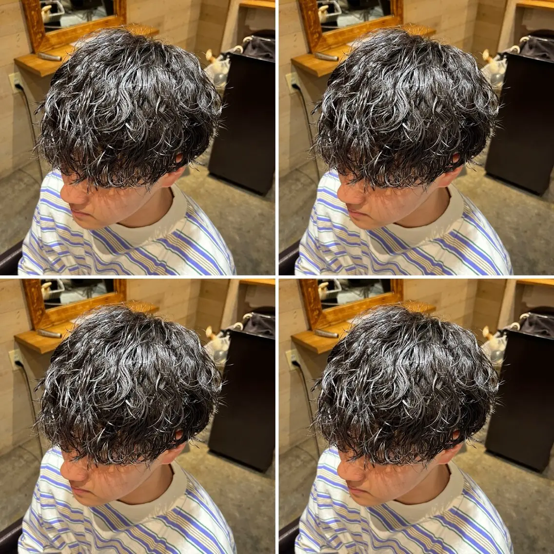 パーマ メンズ メンズパーマ シャドーパーマ 👑毛流れ×メンズ パーマ特化/NORIのヘアスタイル