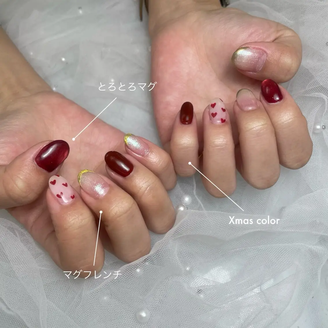 ネイル ハンドネイル フットネイル パーツたくさん🍓 SUMIのネイルデザイン