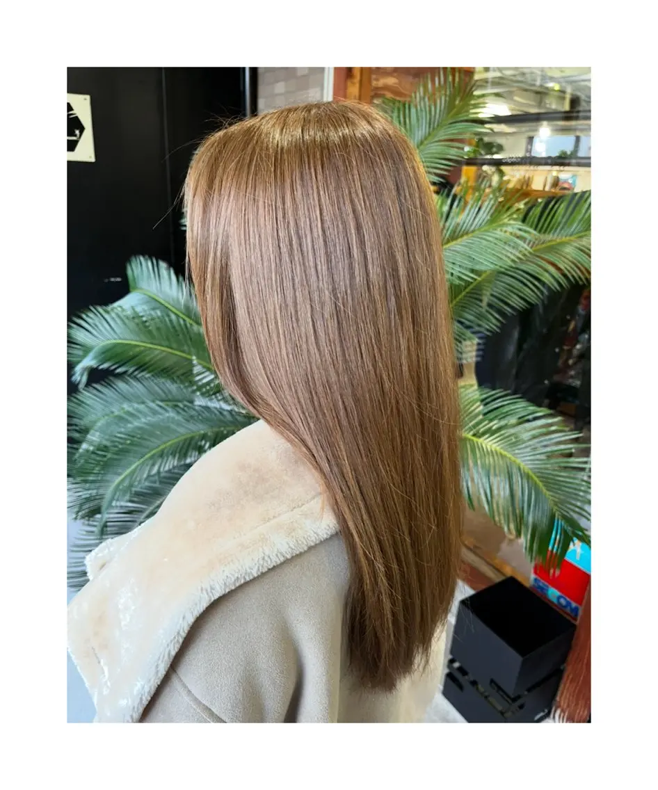 ロング ヘアカラー アイブロウ.ヘア LUNAのマツエク・マツパデザイン