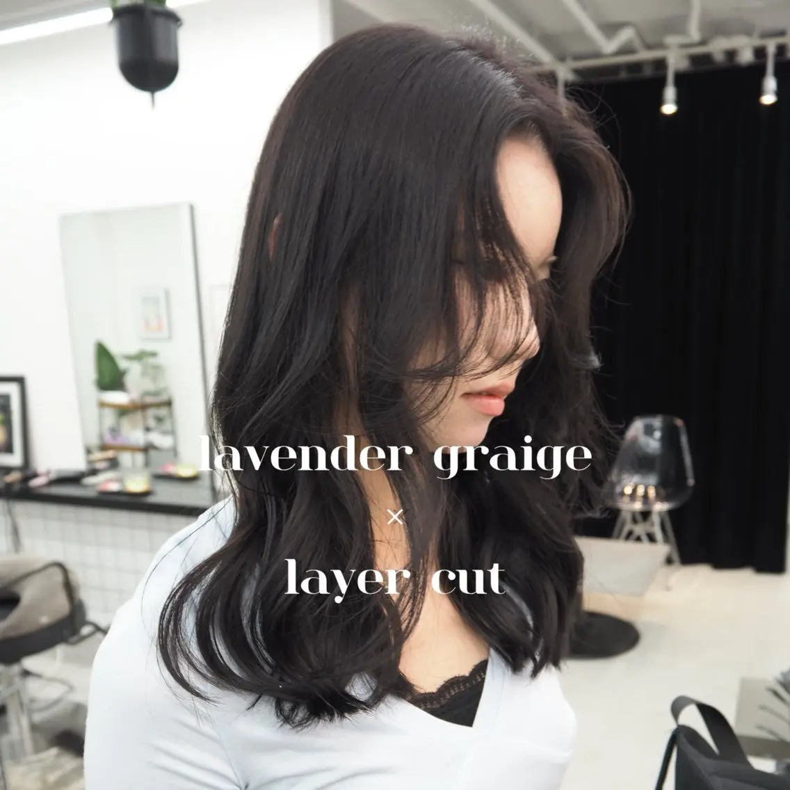 ロング カラー 透明感カラー グレージュ ラベンダーカラー ラベンダーグレージュ ラベンダーグレー カット ヘアカラー yuki/矢場町/ JILLSTUDIOのヘアスタイル