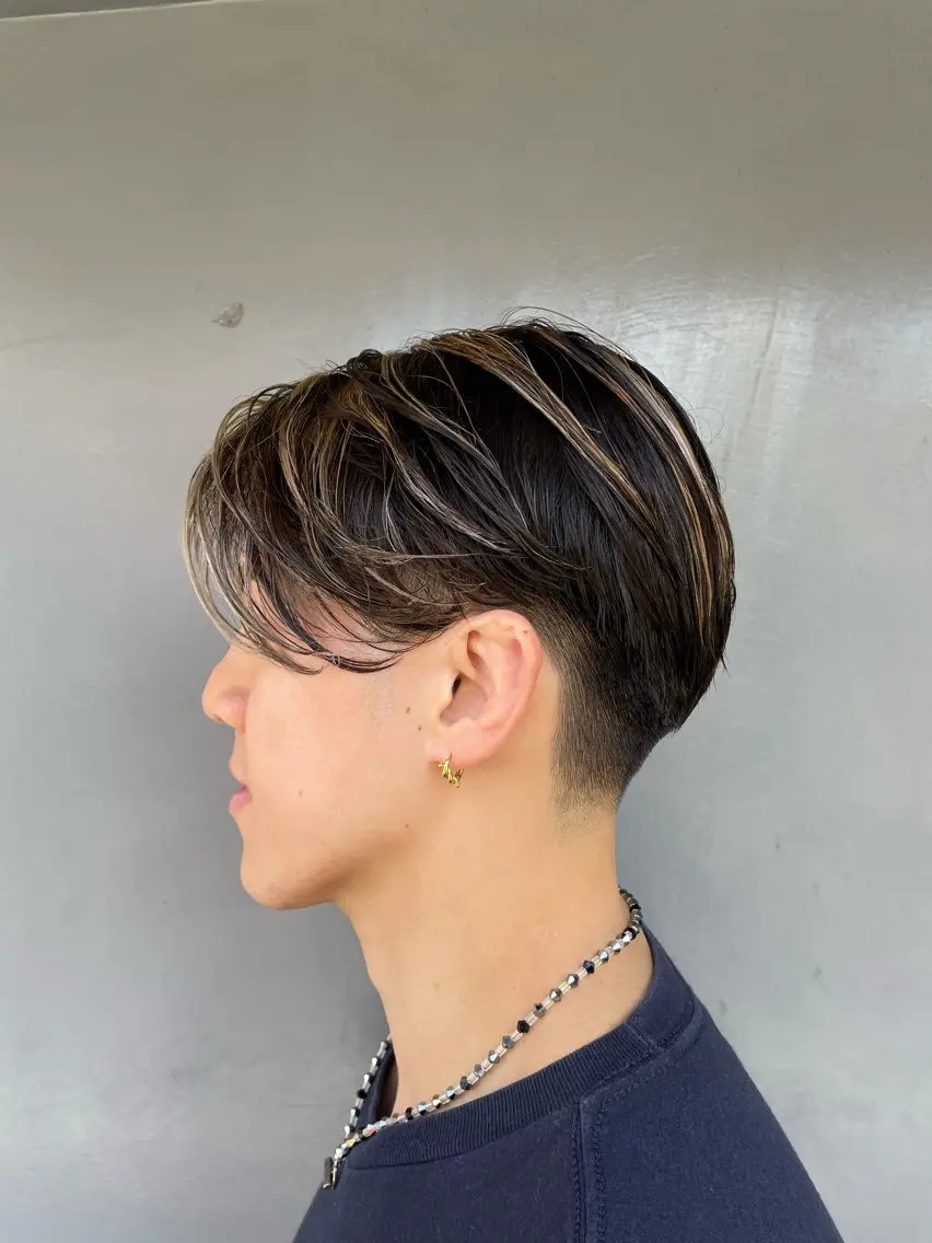 ショート メンズ フェードカット 🔥メンズ専門 美容師🔥 柳澤陵心のヘアスタイル