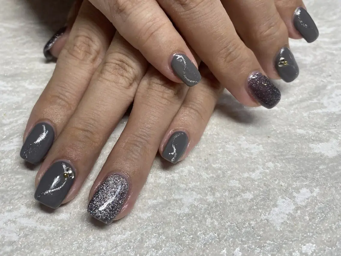 ネイル アートネイル フットネイル 持ち込み ニュアンスネイル ワンカラーネイル ハンドネイル JULIE NAILのネイルデザイン