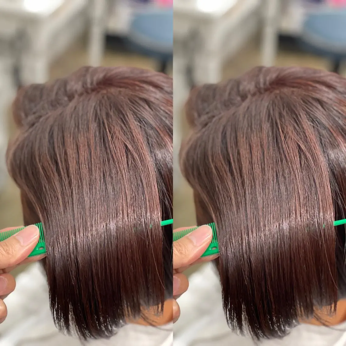 ミディアム カラー Snaly カラー特化ページのヘアスタイル