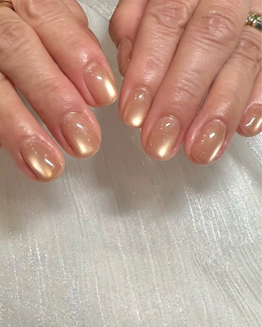 ネイル 氷ネイル・うるうるネイル マグネットネイル シンプルネイル ハンドネイル Sei ｜ cres nailのネイルデザイン